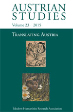 Cover of Translating Austria