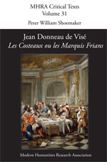 Cover of <i>Les Costeaux, ou les marquis frians</i>, by Jean Donneau de Visé