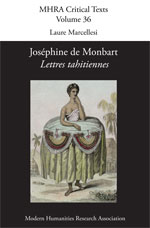 Cover of Joséphine de Monbart, <i>Lettres tahitiennes</i>