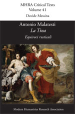 Cover of Antonio Malatesti, <i>La Tina. Equivoci rusticali</i>