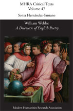 Cover of William Webbe, <i>A Discourse of English Poetry (1586)</i>