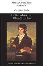 Cover of A Critical Edition of <i>La tribu indienne; ou, Édouard et Stellina</i> by Lucien Bonaparte