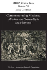 Cover of Commemorating Mirabeau