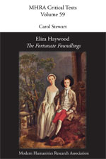 Cover of Eliza Haywood, <i>The Fortunate Foundlings</i>
