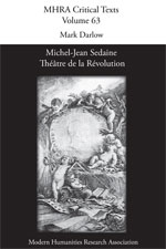 Cover of Michel-Jean Sedaine: Théâtre de la Révolution