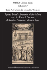 Cover of Aphra Behn's <i>Emperor of the Moon</i> and its French Source <i>Arlequin, Empereur dans la lune</i>