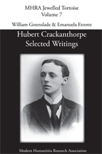 Cover of Hubert Crackanthorpe: Selected Writings