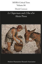 Cover of Alexis Piron, <i>Le Claperman</i> and <i>L’Âne d’or</i>