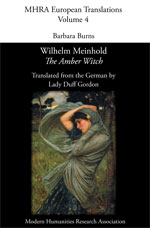 Cover of Wilhelm Meinhold, 'The Amber Witch'