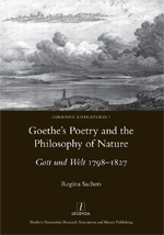 Cover of Goethe's Poetry and the Philosophy of Nature