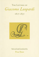 Cover of The Letters of Giacomo Leopardi 1817-1837