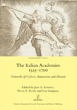 Cover of The Italian Academies 1525-1700