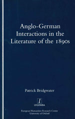 Cover of Anglo-German Interactions in the Literature of the 1890s