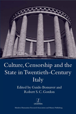 Cover of Culture, Censorship and the State in Twentieth-Century Italy