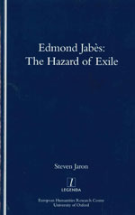 Cover of Edmond Jabès