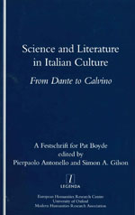 Cover of Science and Literature in Italian Culture