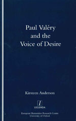 Cover of Paul Valéry and the Voice of Desire