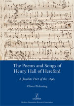 Cover of The Poems and Songs of Henry Hall of Hereford