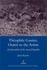 Cover of Théophile Gautier, Orator to the Artists