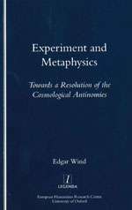 Cover of Experiment and Metaphysics