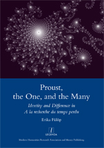 Cover of Proust, the One, and the Many