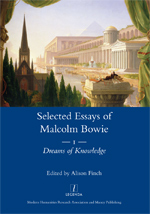 Cover of Selected Essays of Malcolm Bowie I
