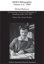 Cover of An International Annotated Bibliography of Strindberg Studies 1870–2005