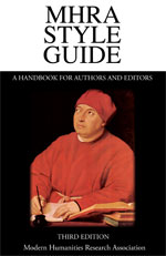 Cover of MHRA Style Guide