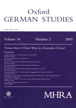 Cover of Thomas Mann