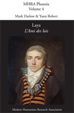 Cover of Laya, <i>L'Ami des lois</i>