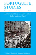 Cover of Authoritarian States and Corporatism in Portugal and Brazil