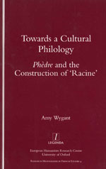Cover of Towards a Cultural Philology