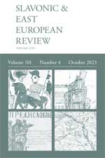 Cover of Slavonic and East European Review 101.4