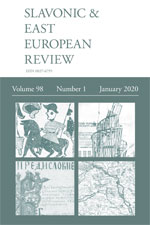 Cover of Slavonic and East European Review 98.1