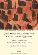 Cover of Quim Monzó and Contemporary Catalan Culture (1975–2018)