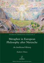 Cover of Metaphor in European Philosophy after Nietzsche