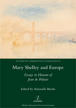 Cover of Mary Shelley and Europe