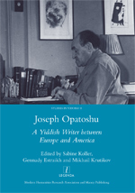 Cover of Joseph Opatoshu