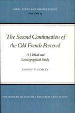 Cover of The Second Continuation of the Old French <i>Perceval</i>