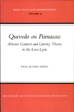 Cover of Quevedo on Parnassus