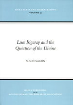 Cover of Luce Irigaray and the Question of the Divine