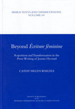 Cover of Beyond <i>Écriture féminine</i>