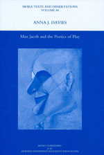 Cover of Max Jacob and the Poetics of Play