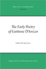 Cover of The Early Poetry of Guittone d'Arezzo