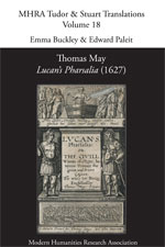 Cover of Thomas May, Lucan's <i>Pharsalia</i> (1627)