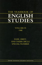Cover of Pope, Swift, and Their Circle