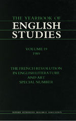 Cover of The French Revolution in English Literature and Art