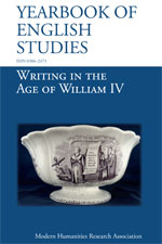 Cover of Writing in the Age of William IV